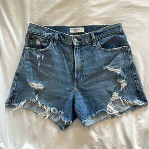 High Rise Mom shorts Curve Love